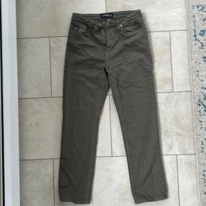 Women’s jeans - olive color, size 26